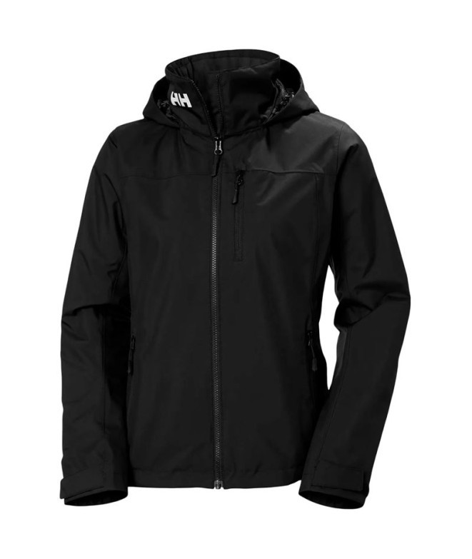 Casaco Helly Hansen Crewed Midl Mulher Preto