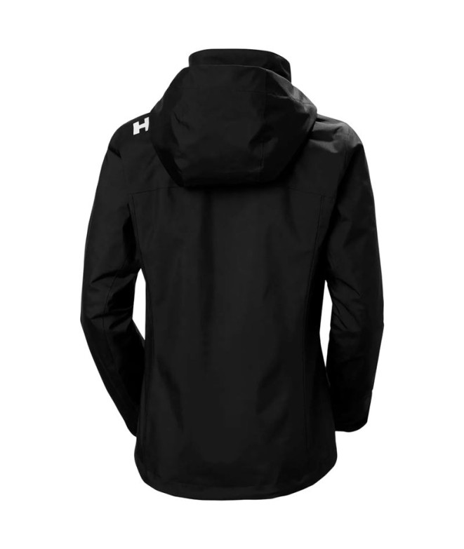 Casaco Helly Hansen Crewed Midl Mulher Preto