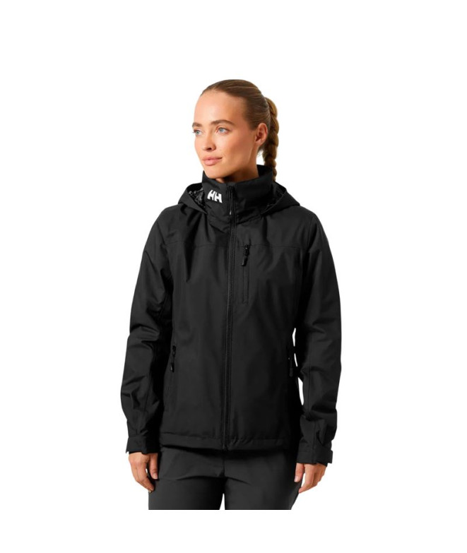 Casaco Helly Hansen Crewed Midl Mulher Preto