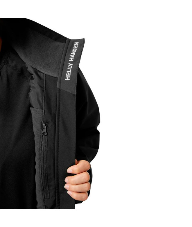 Casaco Helly Hansen CreMidlayer k Mulher Preto
