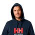 Moletom de Montanha Helly Hansen Hh Logo Homem Azul Marinho