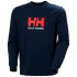 Moletom de Montanha Helly Hansen Hh Logo Crew Homem Azul Marinho