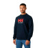 Moletom de Montanha Helly Hansen Hh Logo Crew Homem Azul Marinho