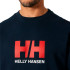 Moletom de Montanha Helly Hansen Hh Logo Crew Homem Azul Marinho