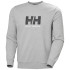 Moletom de Montanha Helly Hansen Hh Logo Crew Homem Cinza