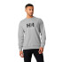 Moletom de Montanha Helly Hansen Hh Logo Crew Homem Cinza