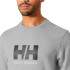 Moletom de Montanha Helly Hansen Hh Logo Crew Homem Cinza