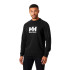 Sudadera de Montaña Helly Hansen Hh Logo Crew Hombre Negro