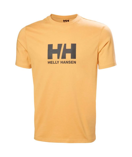 Camiseta de Montanha Helly Hansen Hh Logo 3.0 Homem Mostarda