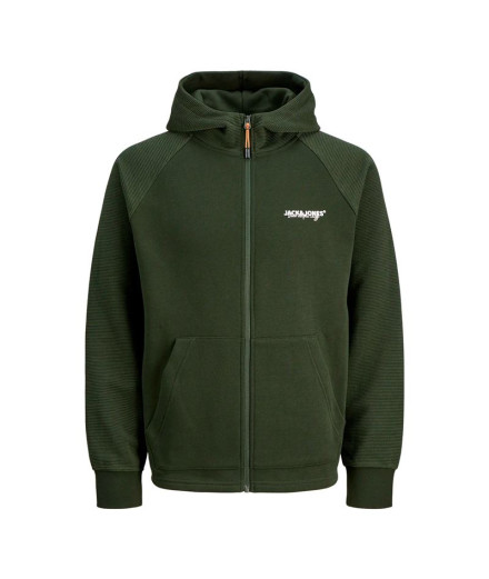 Veste Jack and Jones Jjthatcher Zip Duffel Bag Vert Homme Veste Jack and Jones Jjthatcher Zip Duffel Bag Vert Homme