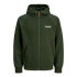 Veste Jack and Jones Jjthatcher Zip Duffel Bag Vert Homme