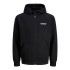 Veste Jack and Jones Jjthatcher Zip Noir Homme Noir