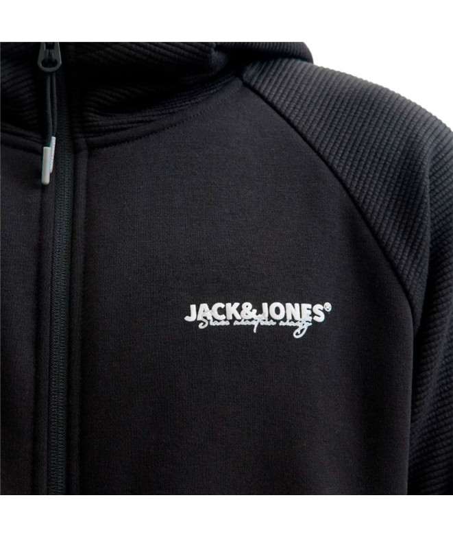 Veste Jack and Jones Jjthatcher Zip Noir Homme...