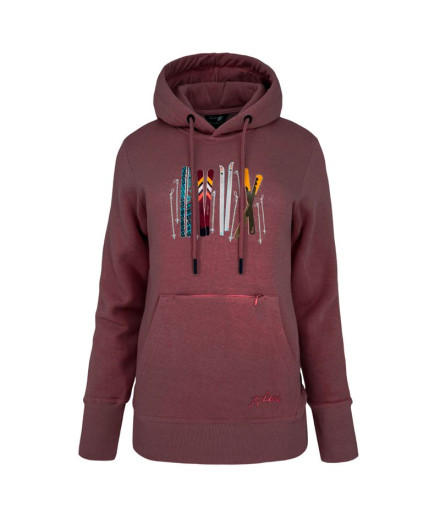 Moletom de Esquí e snow Joluvi Cotton Ski Mulher Uva Catawba Moletom de Esquí e snow Joluvi Cotton Ski Mulher Uva Catawba