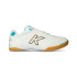 Sapatilhas de Futsal Kelme Precision Homem Branco Ouro/Aqua