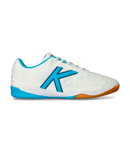 Zapatillas de Fútbol Sala Kelme Indoor Copa Blanco/Azul Zapatillas de Fútbol Sala Kelme Indoor Copa Blanco/Azul