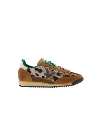 Zapatillas Victoria Saturno Serraje & Nylon Animal Print... Zapatillas Victoria Saturno Serraje & Nylon Animal Print...