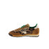 Zapatillas Victoria Saturno Serraje & Nylon Animal Print Mujer Marron