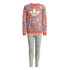 Conjunto adidas X Liberty London Menina Cinza/Laranja