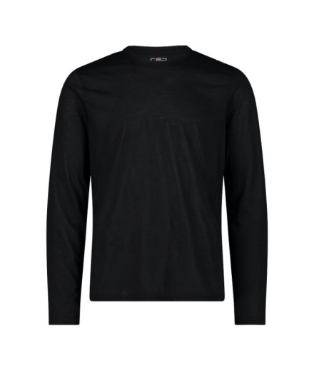 Camiseta de Montaña CMP T-Shirt Hombre Negro Camiseta de Montaña CMP T-Shirt Hombre Negro