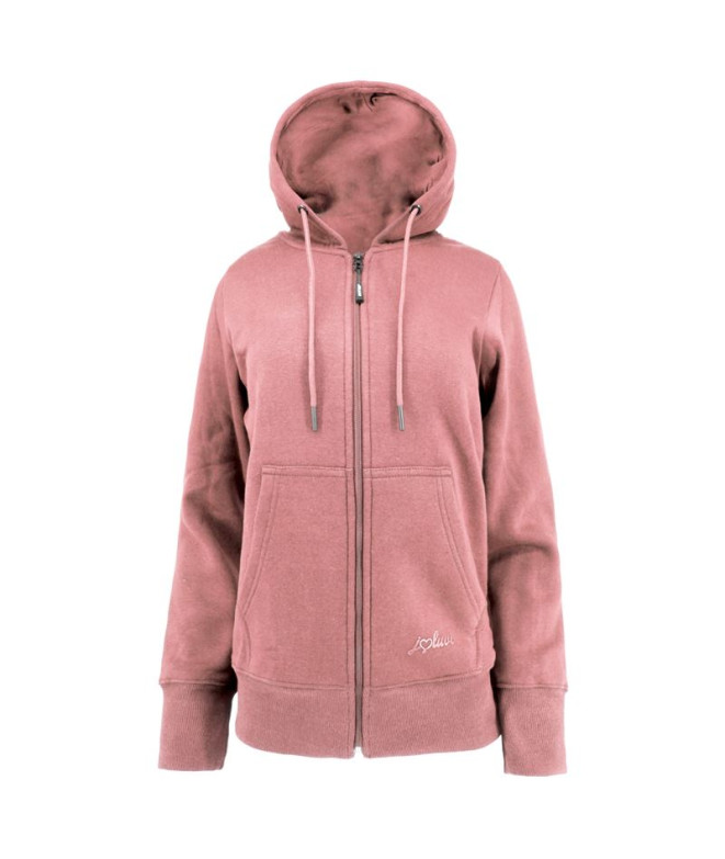 Sudadera de Montaña Joluvi ie Zip V2 Mujer Rosa