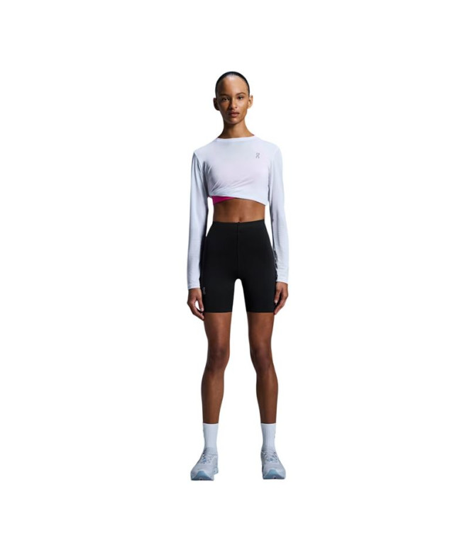 Mallas de Fitness On Train Tights 1/2 Mujer Negro
