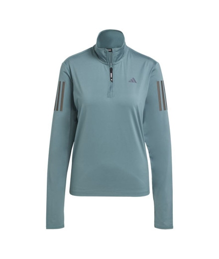 Moletom de Running adidas Otr B Hzip Mulher Azcead Moletom de Running adidas Otr B Hzip Mulher Azcead