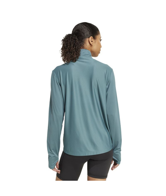 Sudadera de Running adidas Otr B Hzip Mujer Azcead