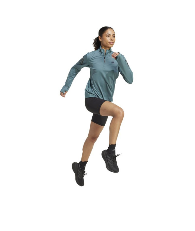 Sudadera de Running adidas Otr B Hzip Mujer Azcead