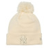 Gorro New Era WMNS METALLIC BOBBLE New York Yankees LTC Light Beige Mujer