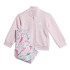 Ensemble adidas Adiraptor Fz Enfant Rose