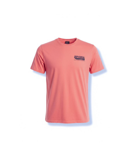 T-shirt Rip Curl Sportline F&B Tee Homme Rose T-shirt Rip Curl Sportline F&B Tee Homme Rose
