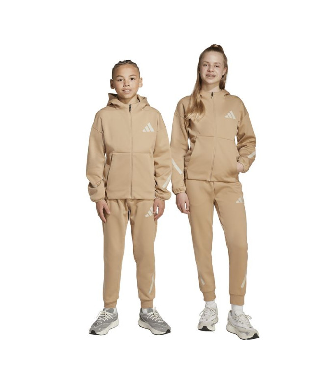 Pantalón adidas Z.N.E. Infantil Marrón