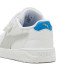 Chaussures Puma Shuffle Downtown Lo Enfant Blanc/Cool Light Gris/Racing Bleu