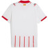 Camiseta de Fútbol Puma Sporting Gijon Home Hombre Rojo/blanco