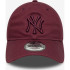 Casquette New Era 9TWENTY des New York Yankees de la MLB League Homme Rouge foncé