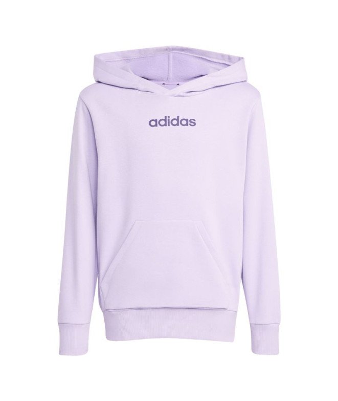 Sweat adidas Linear Fleece Hd Enfant Lilas