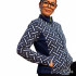 Chaqueta Luxury Geometria Costadillos Marino
