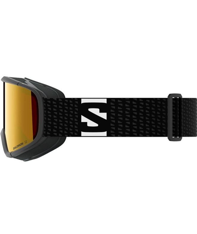 Óculos de esqui e snow Salomon Lumi Infantil Preto