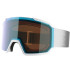 Lunettes de ski et snow Salomon S/View 3 Photochromatique Blanc/Bleu