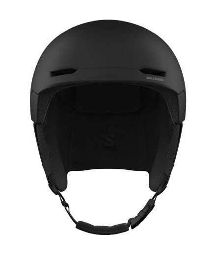 Casque de Ski et Snowboard Salomon Husk Jr Enfant Noir Casque de Ski et Snowboard Salomon Husk Jr Enfant Noir