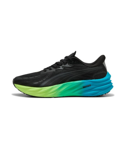 Chaussures de Running Puma Velocity Nitro 4, Noir-Vitesse...