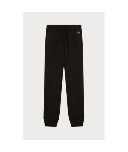Pantalón Champion Rib Cuff Mujer Negro