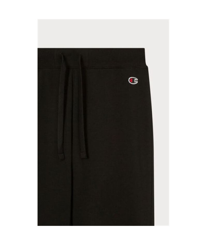 Pantalón Champion Rib Cuff Mujer Negro