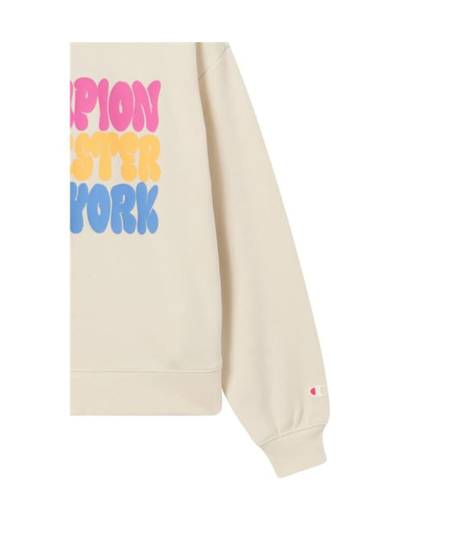 Survêtement Champion Sweatsuits Fille Beige/Noir