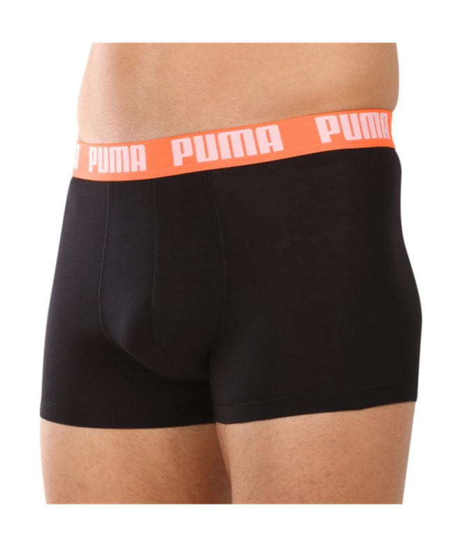 Cuecas Puma Basic 2P combinação vermelha Homem