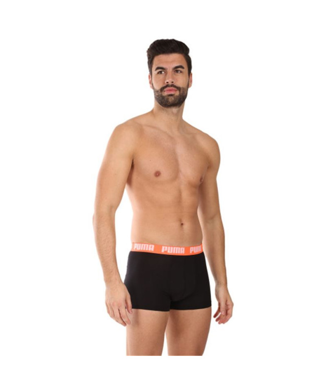 Cuecas Puma Basic 2P combinação vermelha Homem