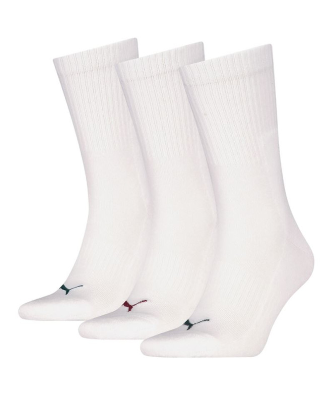 Meias Puma Unissex Almofadados Next Crew 3P...