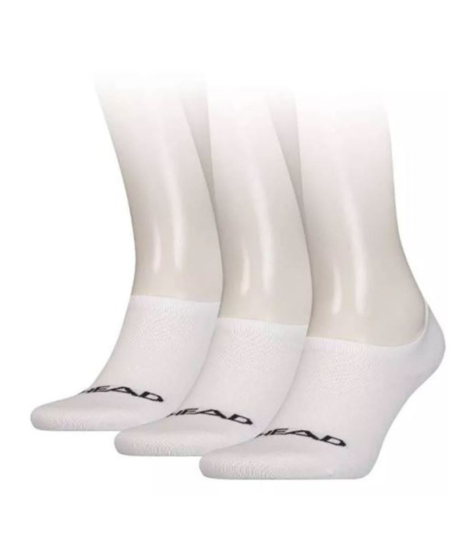 Calcetines Head Footie 3P Blanco