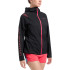 Chaqueta de Trail La Sportiva Pocketshell Mujer Black/Hibiscus